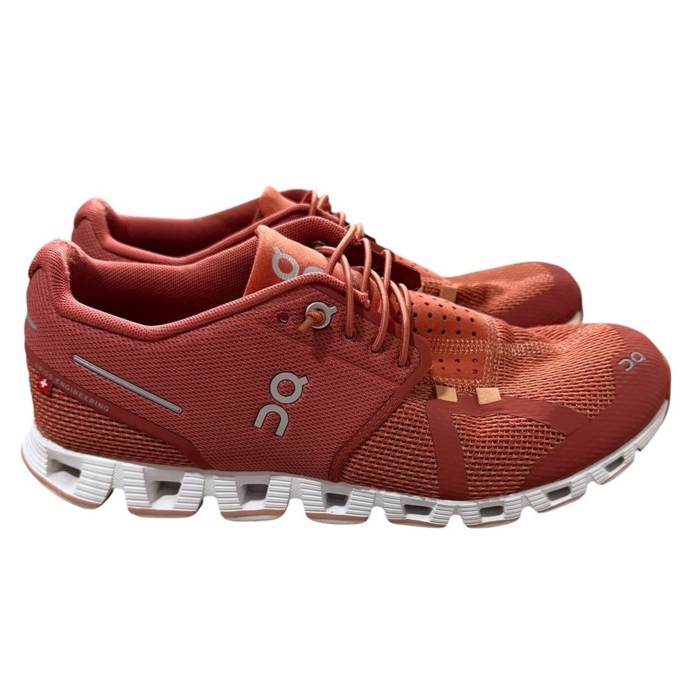 On Running Cloud 5 Running Shoes Chili/Rust Women's Size 8